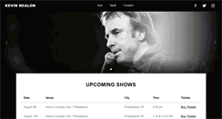 Desktop Screenshot of kevinnealon.com